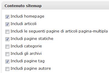 contenuto sitemap contenuto sitemap